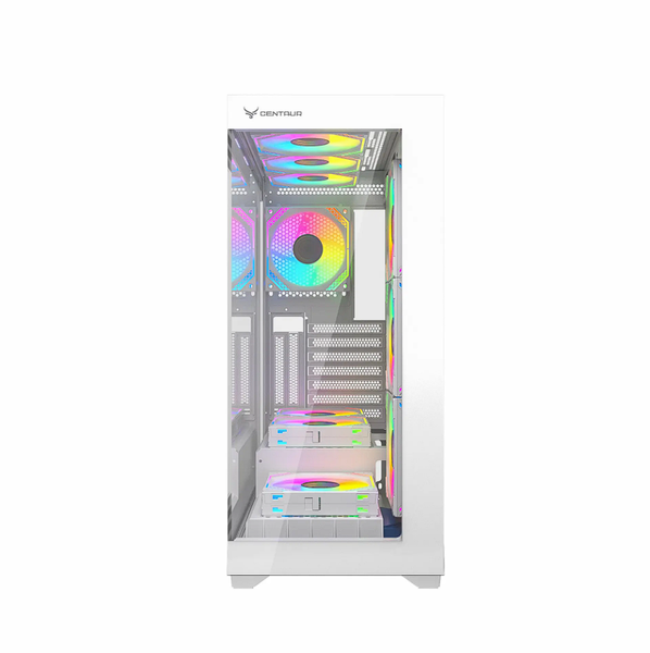 Vỏ Case Centaur Nova Trắng/White | ATX (No FAN) 3