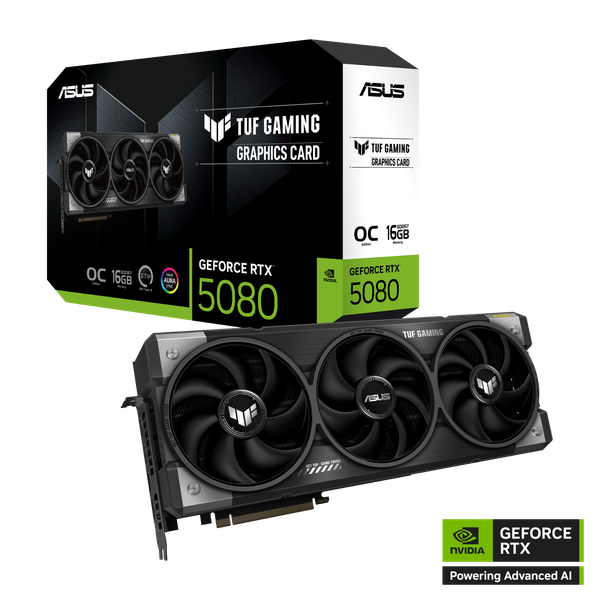 Card màn hình ASUS TUF Gaming GeForce RTX 5080 16GB GDDR7 OC Edition 2