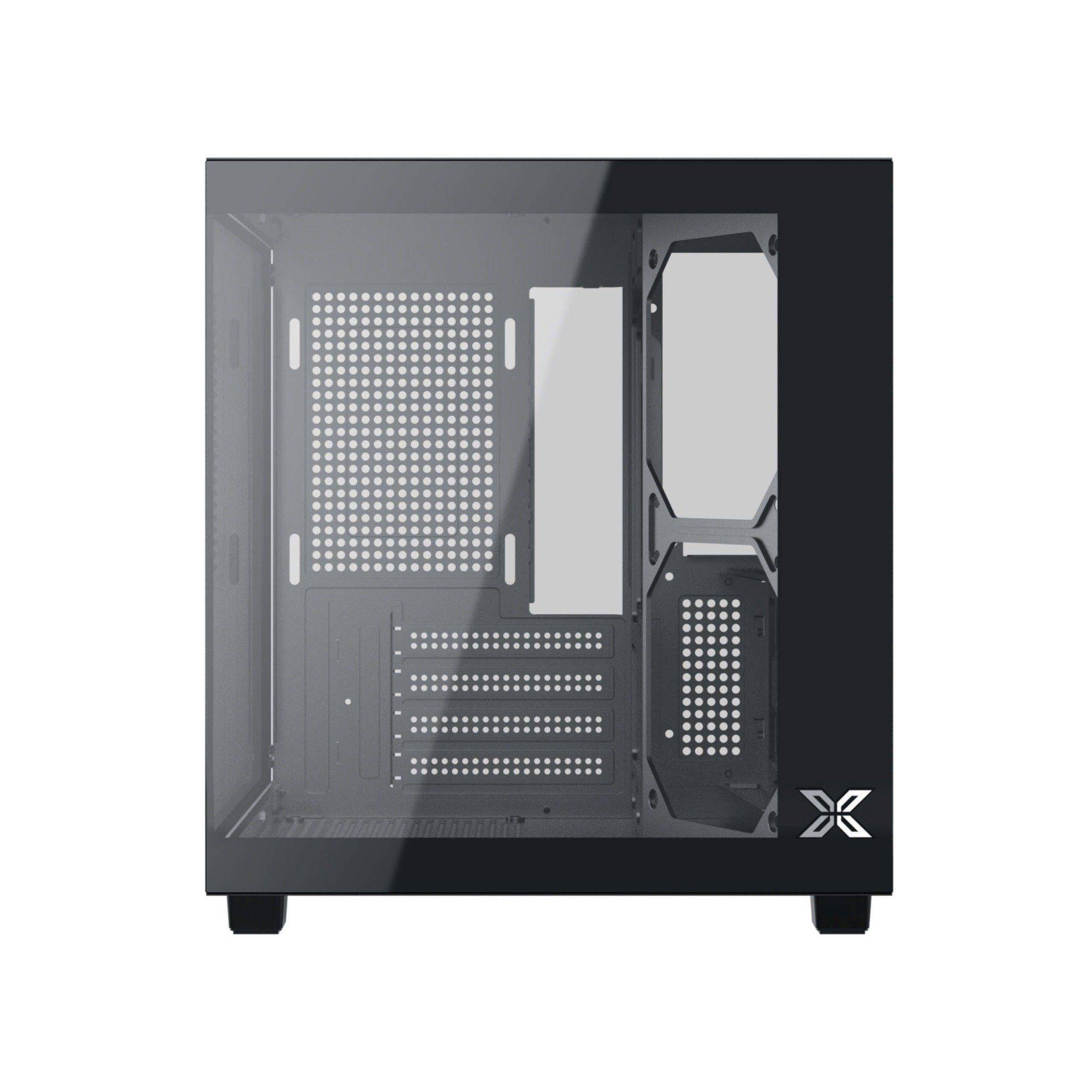 Vỏ case XIGMATEK AQUA M NANO II ( EN46964) ( Không kèm Fan ) M-ATX |  Đen/Black 3