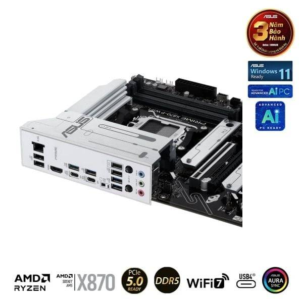 Bo mạch chủ ASUS PRIME X870-P-CSM DDR5 5