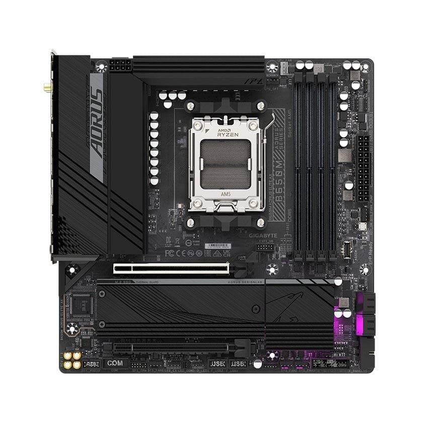 Bo mạch chủ Gigabyte B650M AORUS ELITE AX WIFI DDR5 6