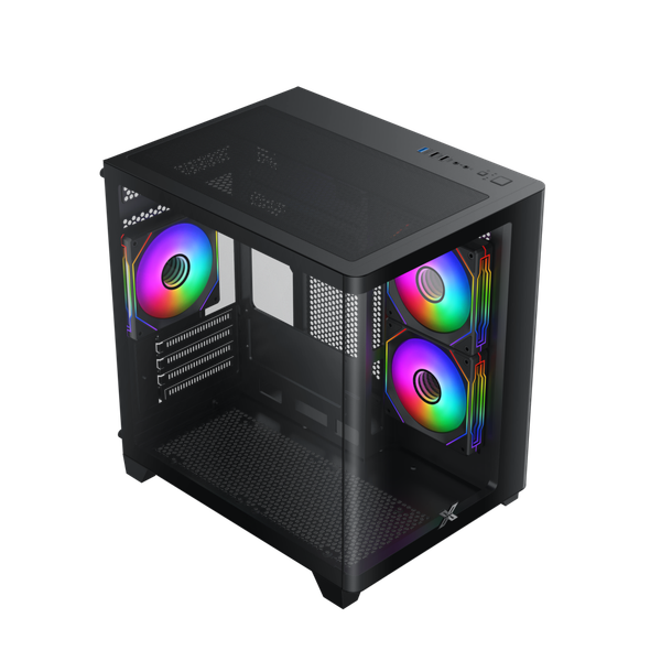 Vỏ Case Xigmatek Pano M Nano 3GF Đen/Black | Micro ATX 7