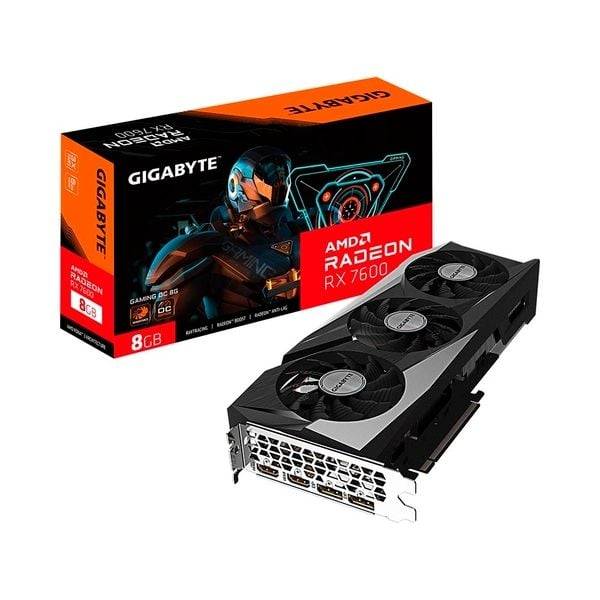Card màn hình Gigabyte Radeon RX 7600 Gaming OC 8GB GDDR6 12