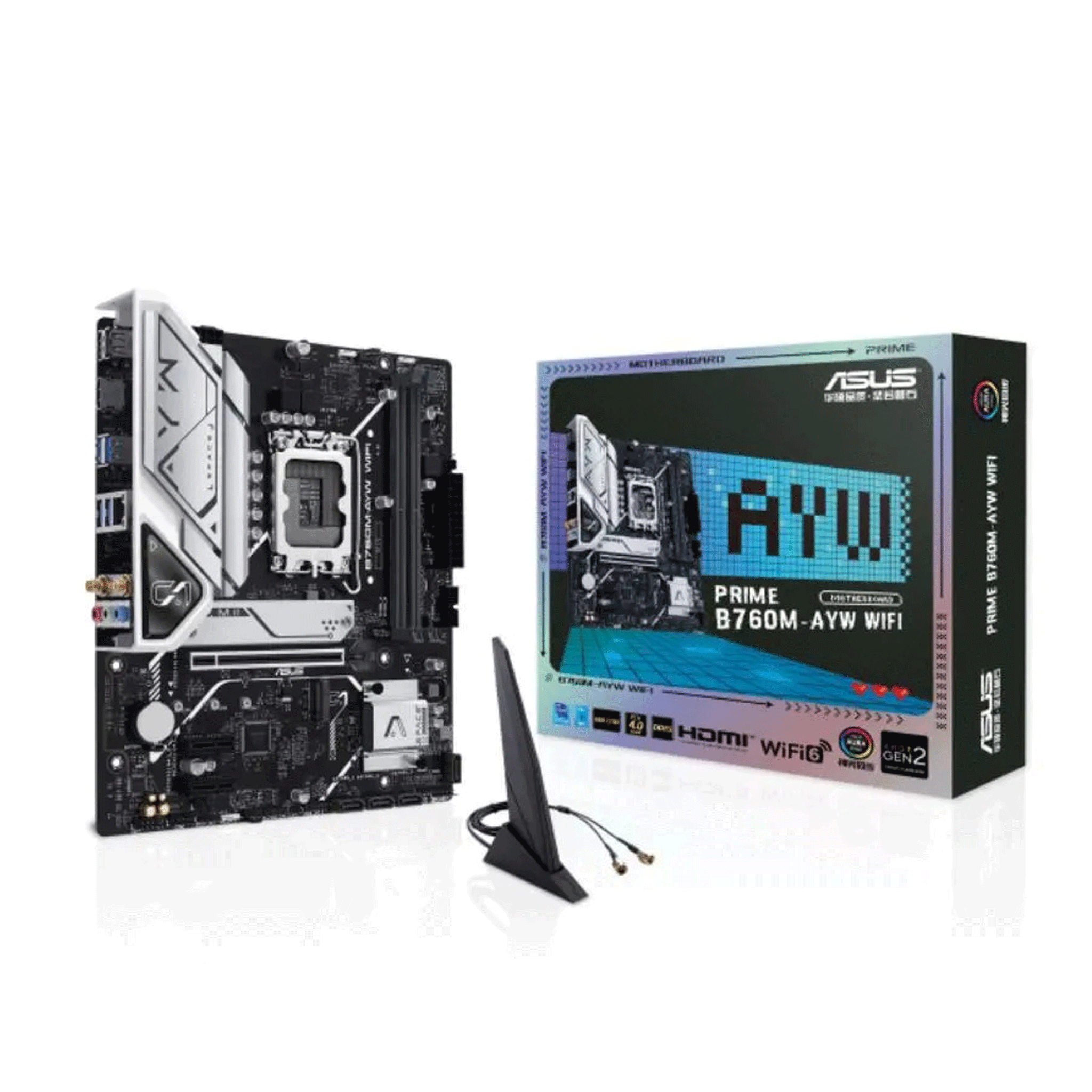 Mainboard Asus B760M AYW Wifi DDR5 2