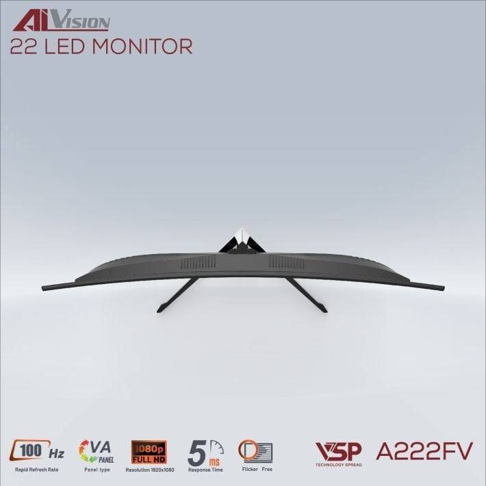 Màn hình văn phòng Aivision A222FV | 21.5 inch, FHD, VA, 100Hz, 5ms 4