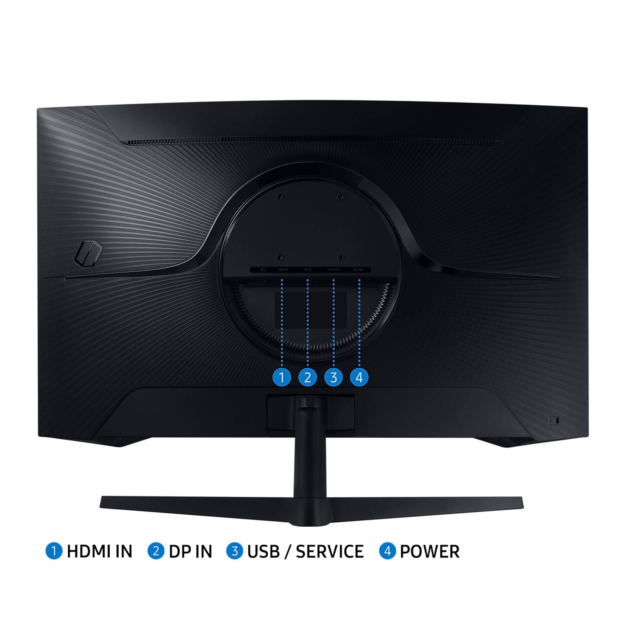 Màn hình Samsung Odyssey G55C cong QHD LS32CG552EEXXV | 32 inch, 2K, VA, 165Hz, 1ms, HRD10, cong 1000R 6
