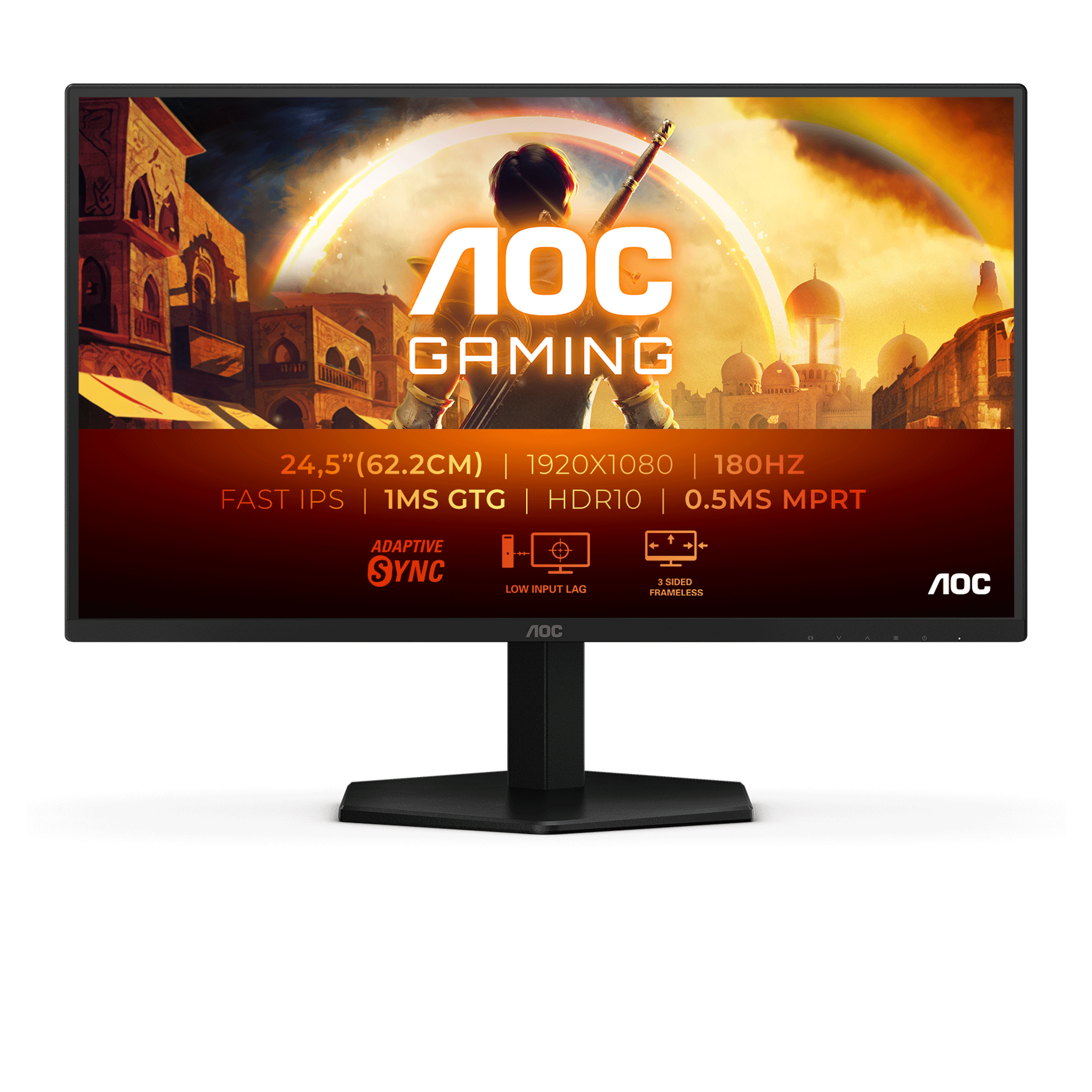 Màn hình Gaming AOC 25G42E | 24.5 inch, Full HD, IPS, 180Hz, 0.5 ms 4