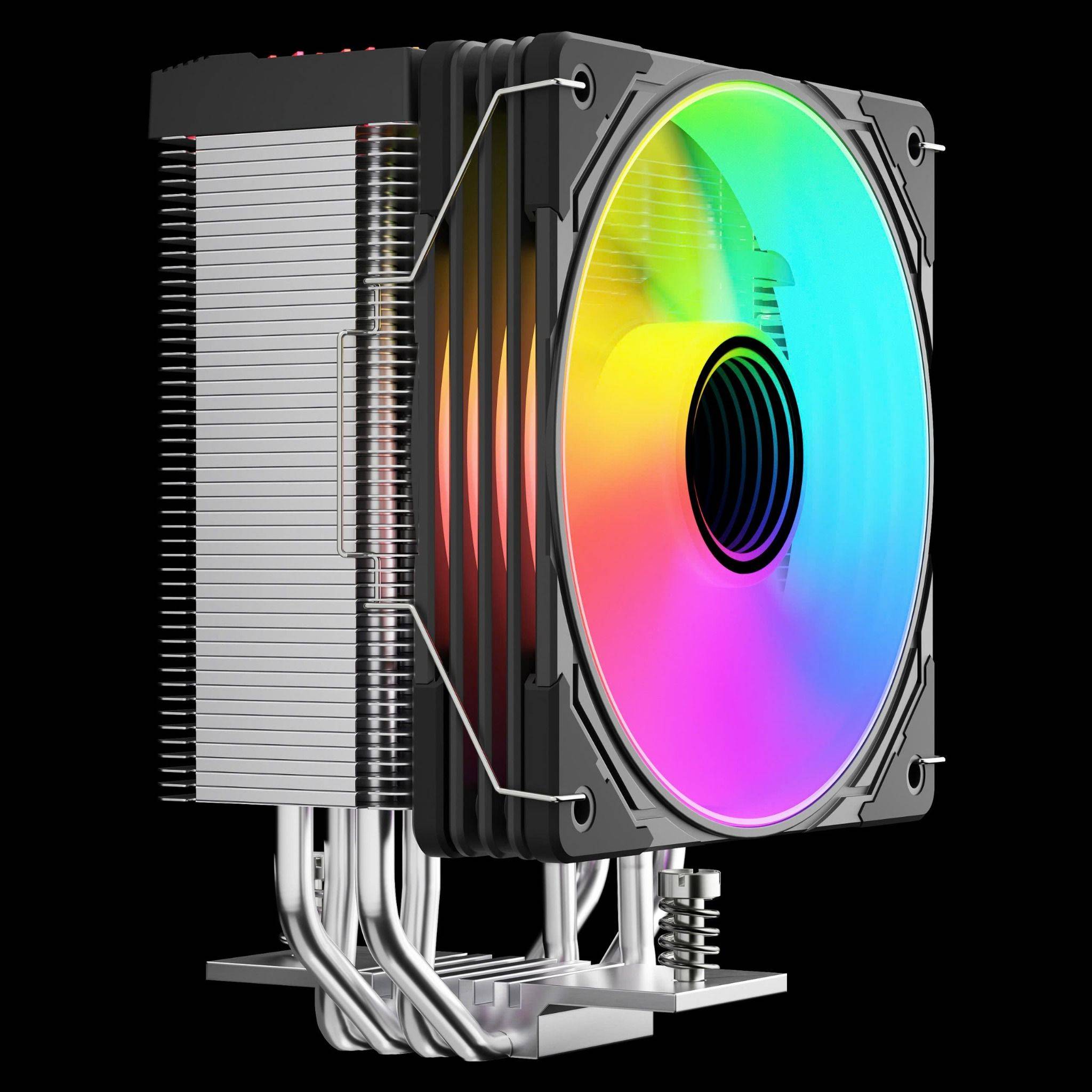 Tản nhiệt khí CPU CoolMoon GT400 ARGB - Black | Hiển thị nhiệt độ, hỗ trợ socket 2011 5