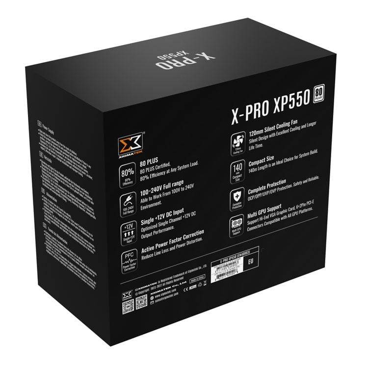 Nguồn máy tính Xigmatek X-Pro | 550W - 750W, 80 Plus White 12