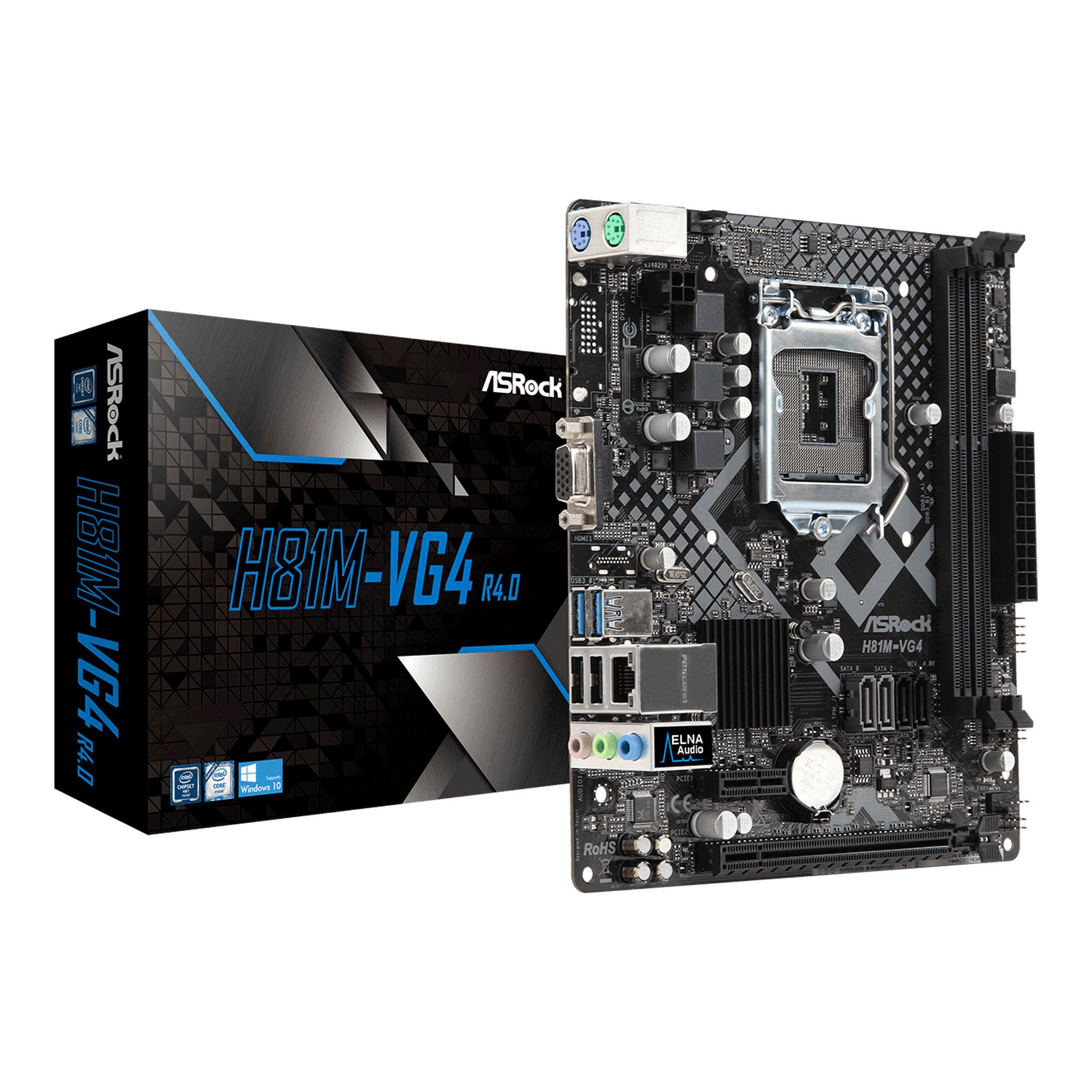 Mainboard ASRock H81M-VG4 R4.0 2