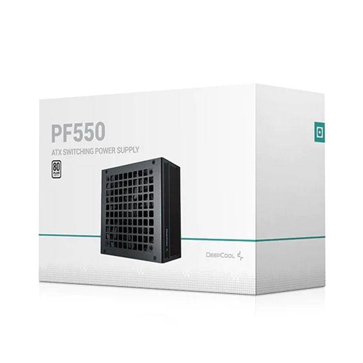 Nguồn Deepcool PF550 | 550W, 80 Plus Standard 6