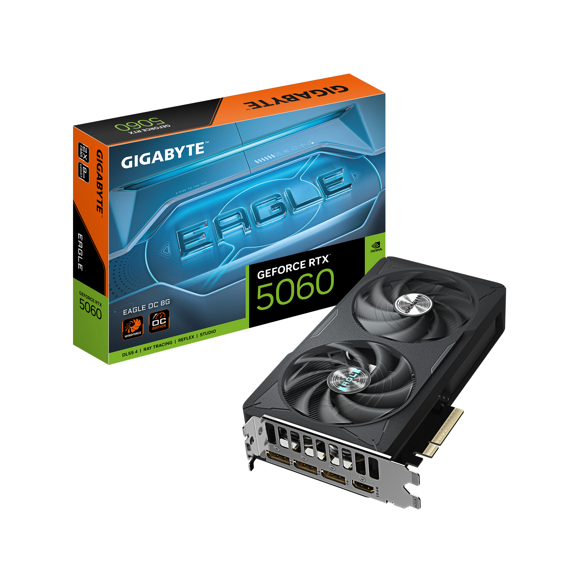 Card màn hình Gigabyte GeForce RTX™ 5060 EAGLE OC 8G 9