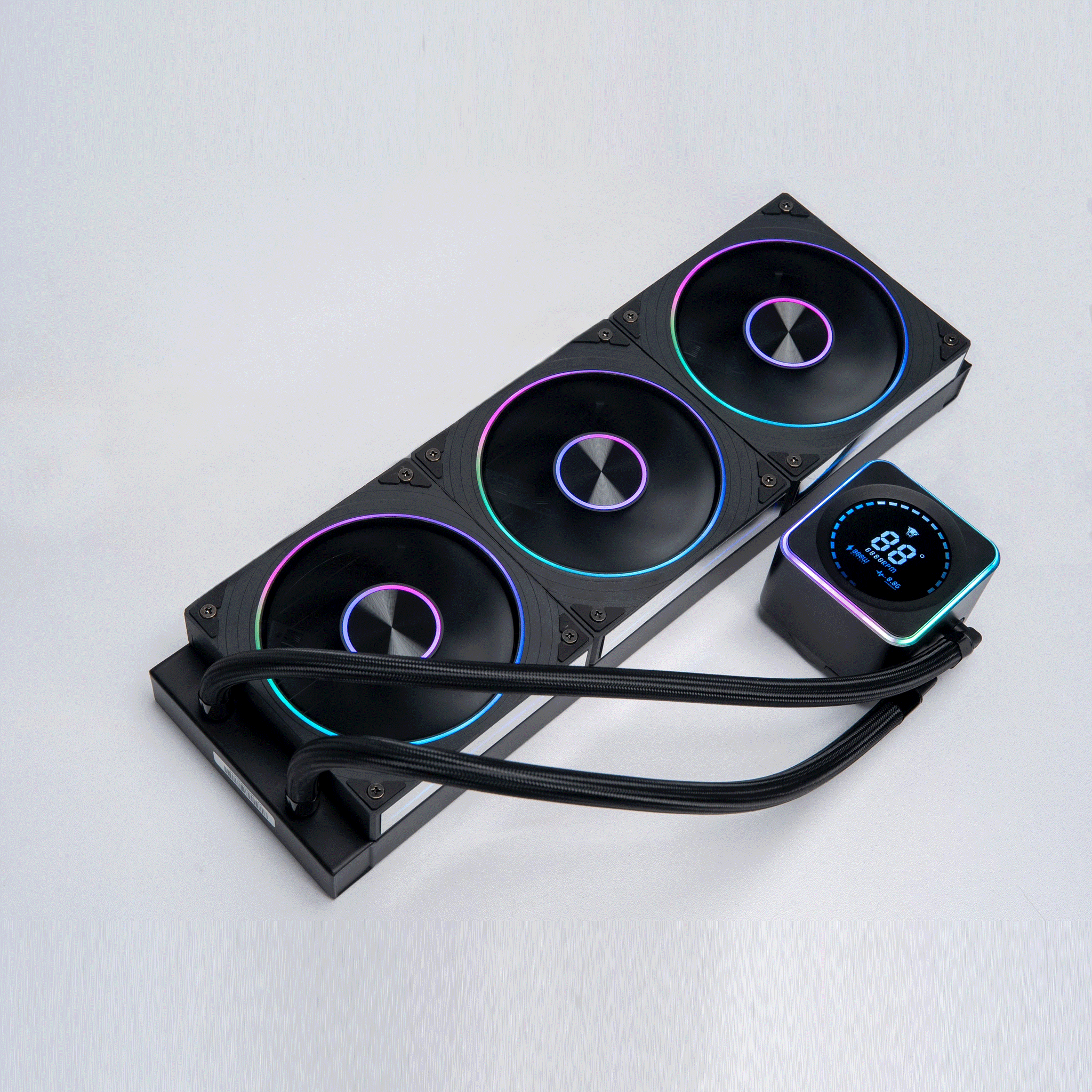 Tản nhiệt nước Leopard AstroBeat 360 Digital ARGB - Black 3