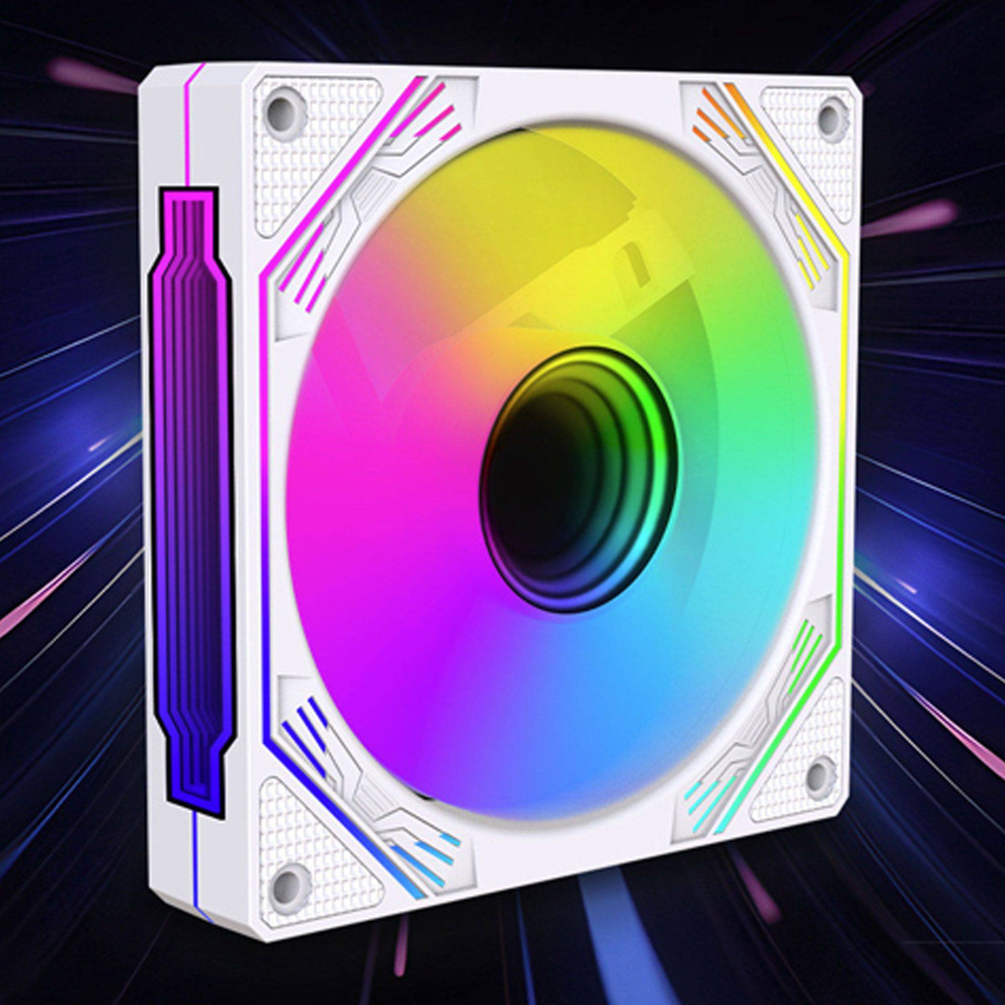 Fan Case Redmoon F3 - Trắng | Kit 5 Fan Led RGB