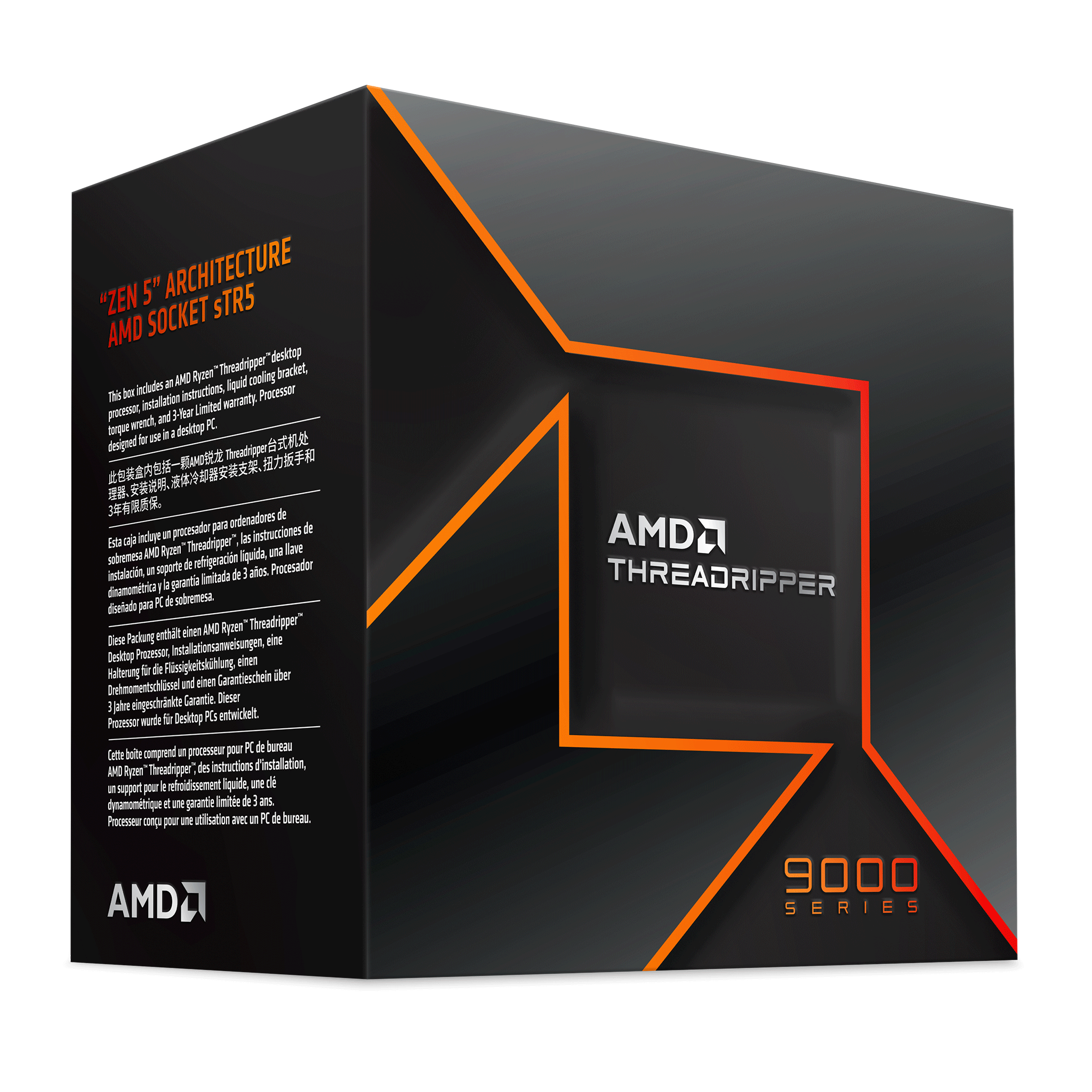 CPU AMD Ryzen Threadripper 9960X Chính hãng 2