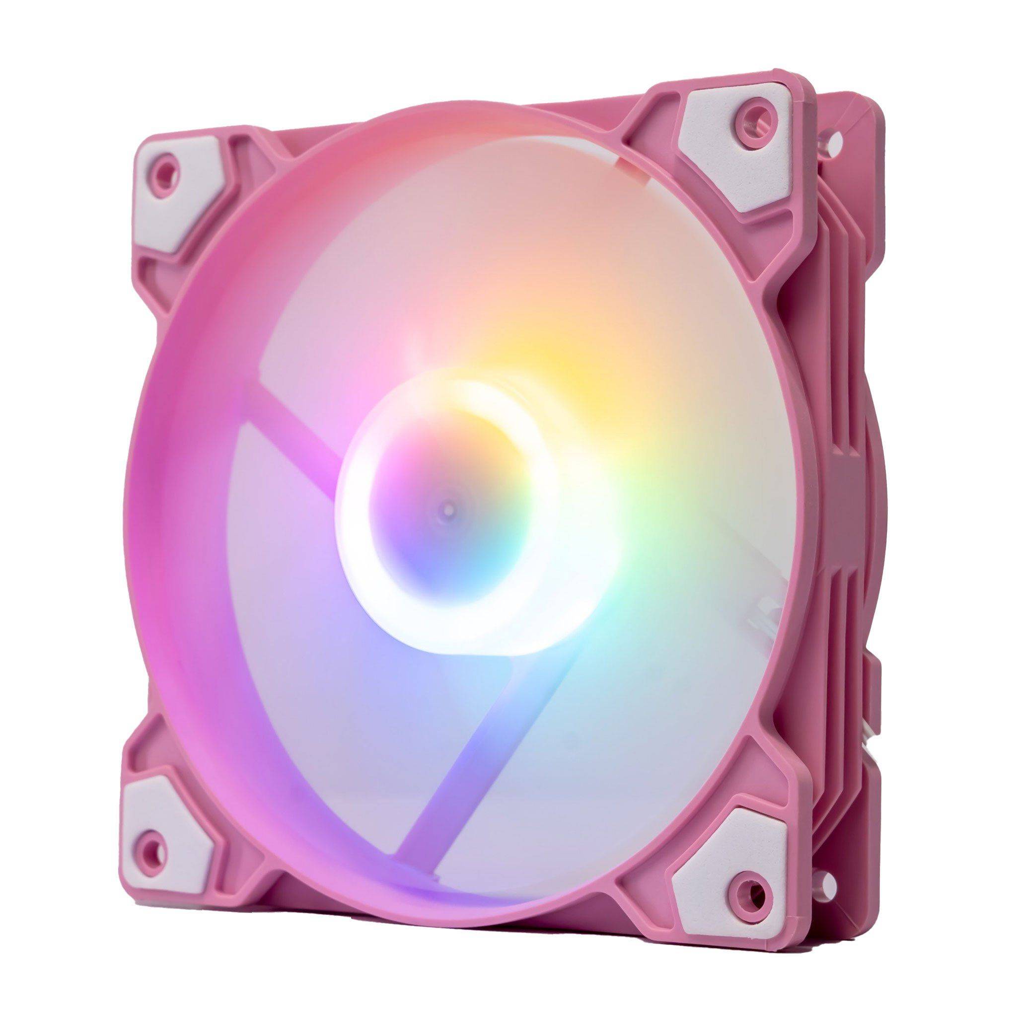 Fan Redmoon K8 - Hồng | 12cm, RGB Fixed 2