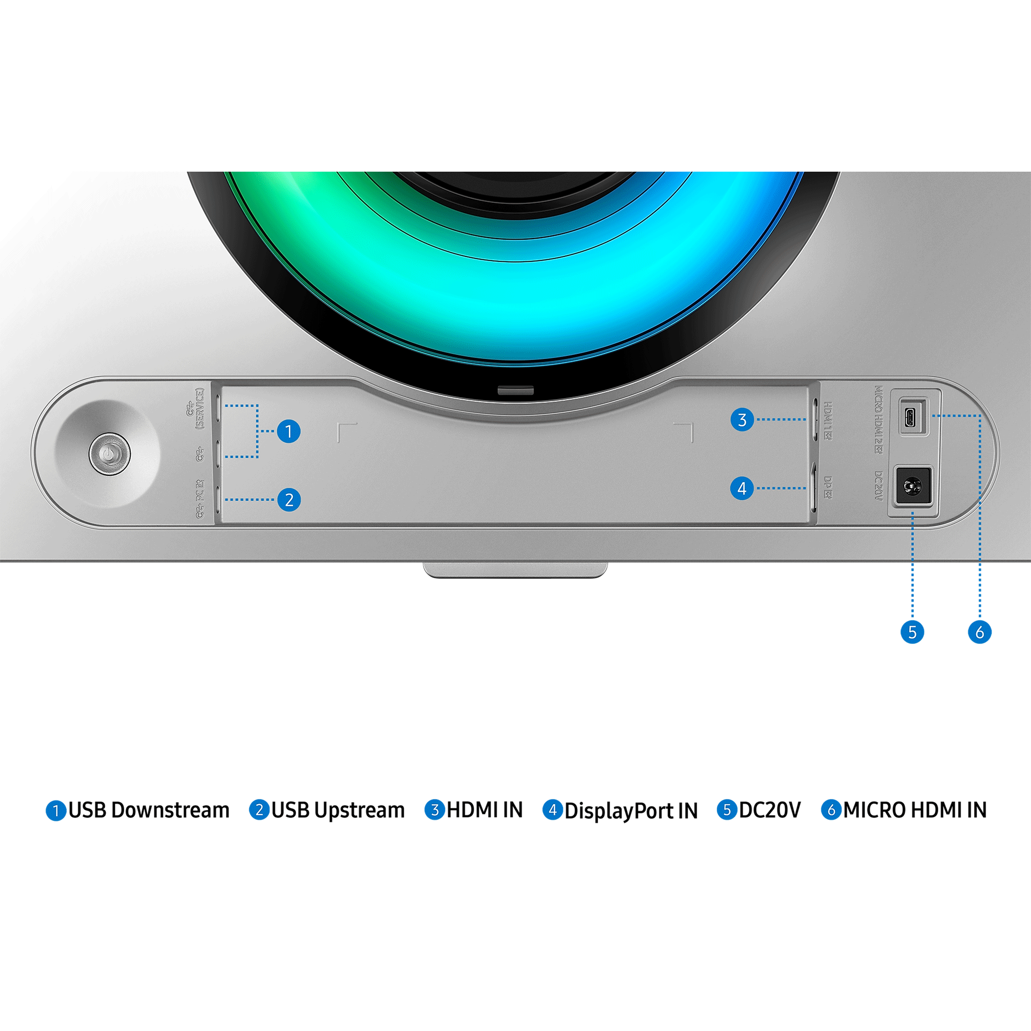 Màn hình Samsung Odyssey OLED G9 G93SC DQHD LS49CG934SEXXV | 49 inch, DQHD, OLED, 240Hz, 0,03ms, Cong 6