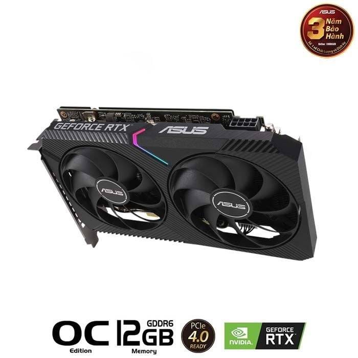 Card màn hình ASUS Dual RTX 3060 12GB OC 2 Fan V2 (DUAL-RTX3060-O12G-V2) 6