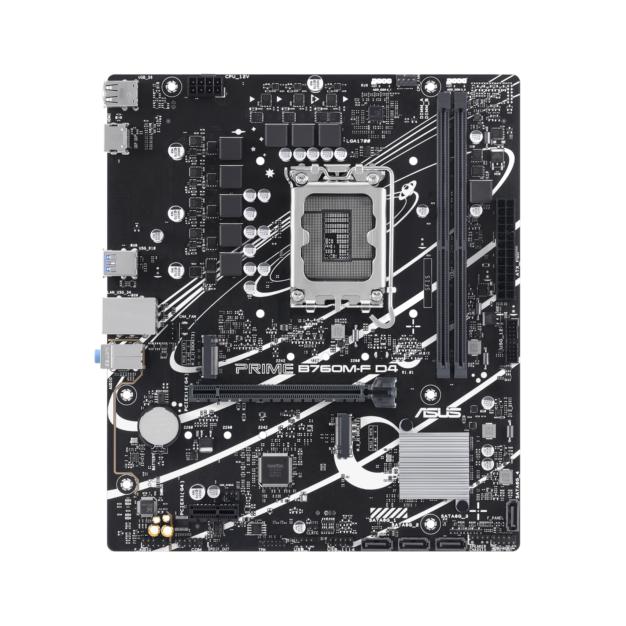 Mainboard ASUS Prime B760M-F D4 (DDR4) 5