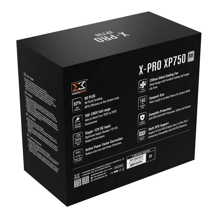 Nguồn máy tính Xigmatek X-Pro | 550W - 750W, 80 Plus White 7