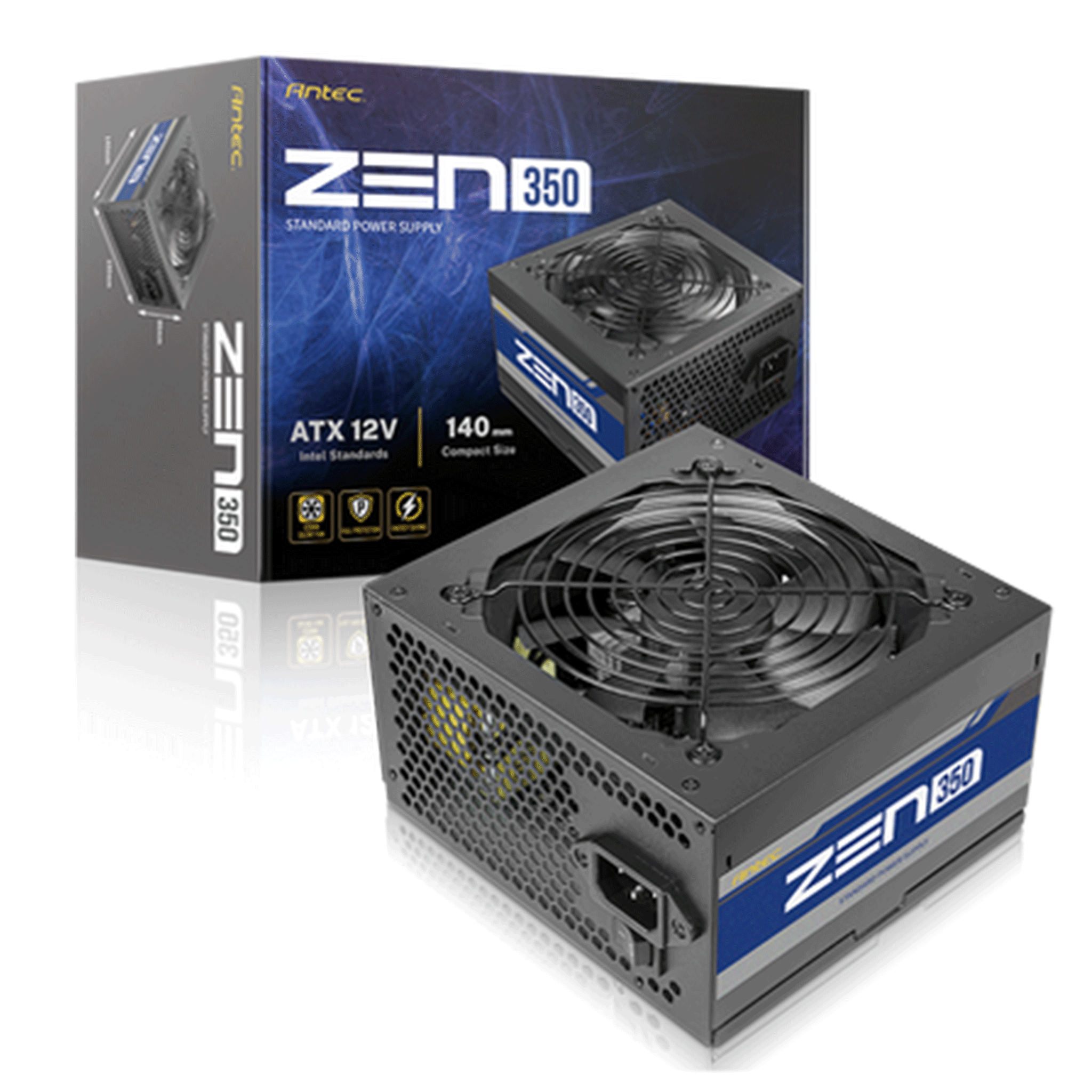 Nguồn Antec Atom ZEN 350 (230V AC) - No box 2