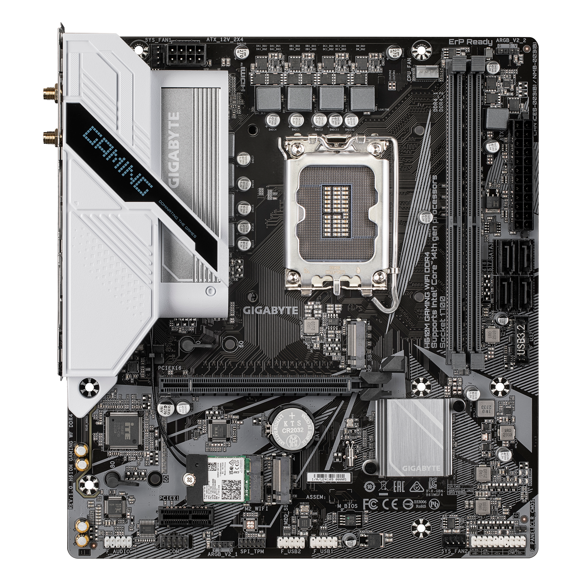 Mainboard Gigabyte H610M Gaming Wifi DDR4