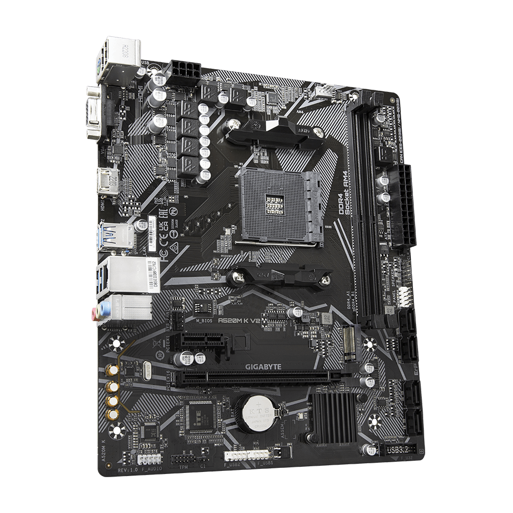 Mainboard Gigabyte A520M K V2 (rev. 1.1) 4