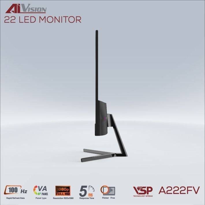 Màn hình văn phòng Aivision A222FV | 21.5 inch, FHD, VA, 100Hz, 5ms 3