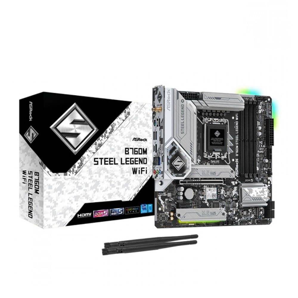 Mainboard ASRock B760M Steel Legend Wifi DDR5