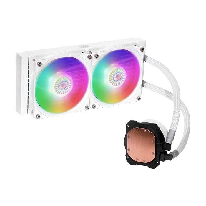 Tản nhiệt CPU Cooler Master Masterliquid ML240L V2 ARGB White Edition AiO Cooling 4