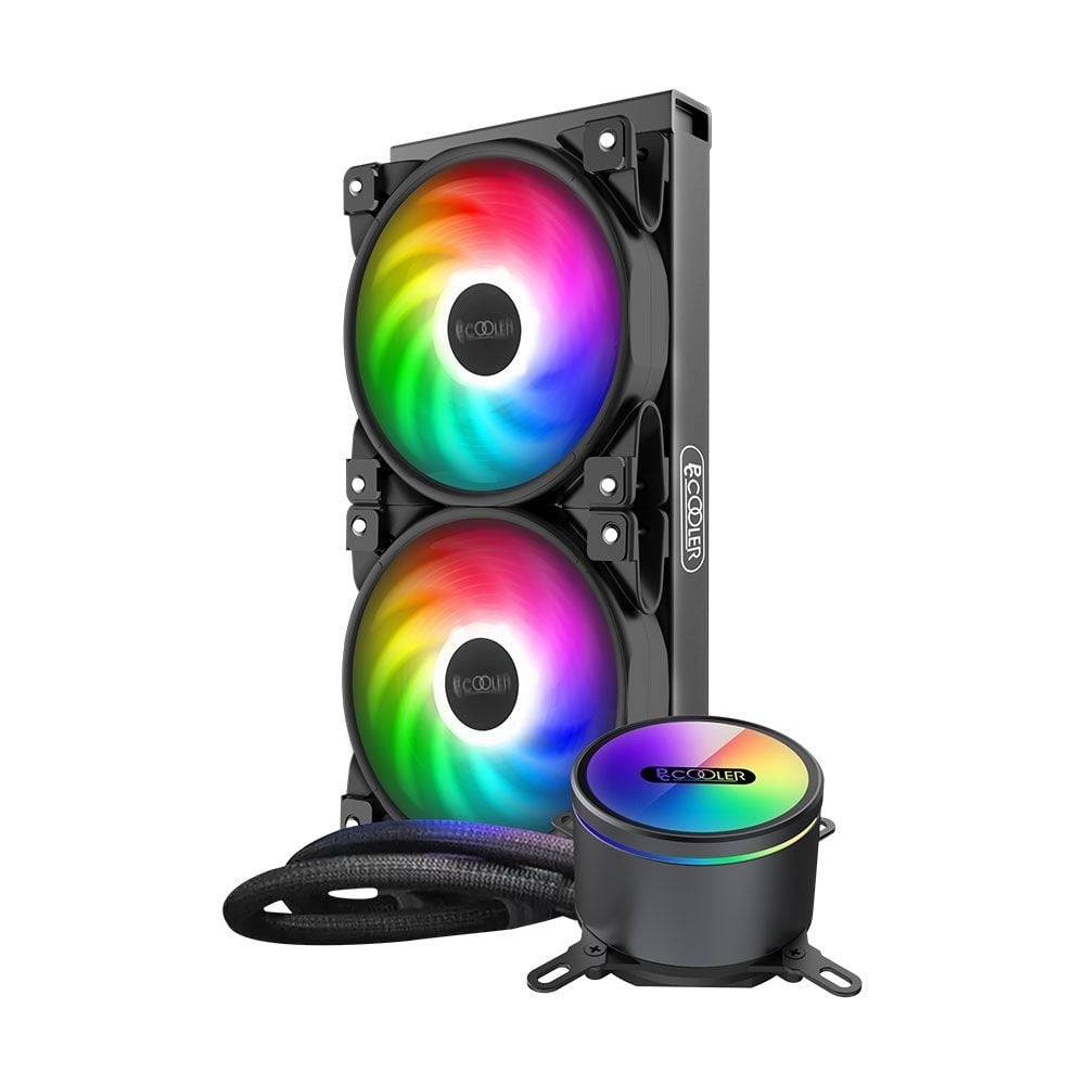 Tản Nhiệt CPU PCCooler GI-CX240 ARGB AIO Liquid Cooler 7