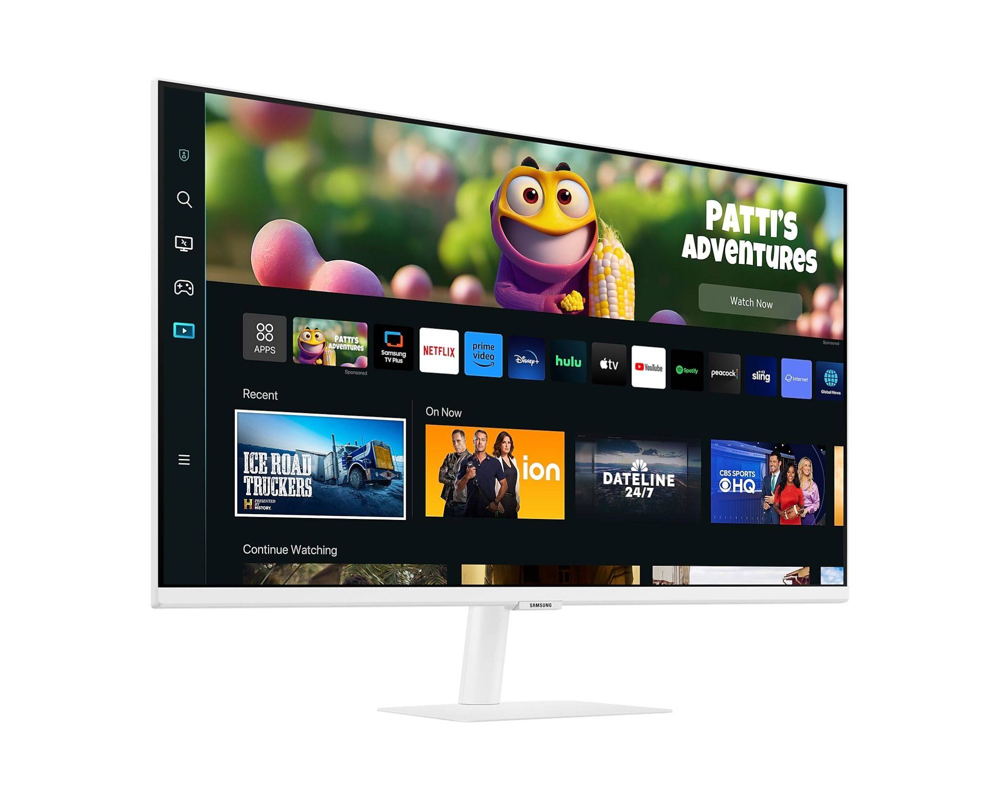 Màn hình thông minh Samsung M5 LS32CM501EEXXV | 32 inch, Full HD, VA, 60Hz, 4ms, Wifi + BT + Remote, phẳng 4