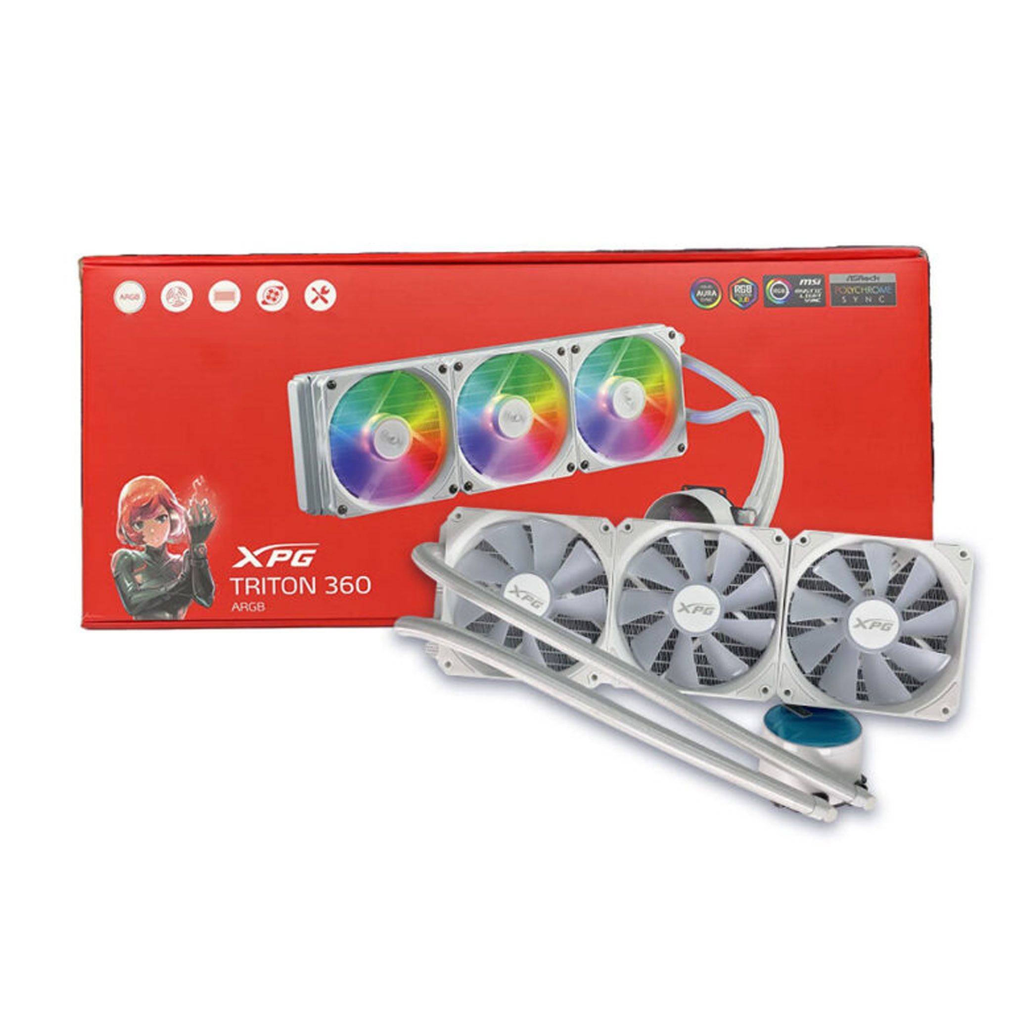 Tản nhiệt nước Adata XPG Triton 360 - Trắng 2