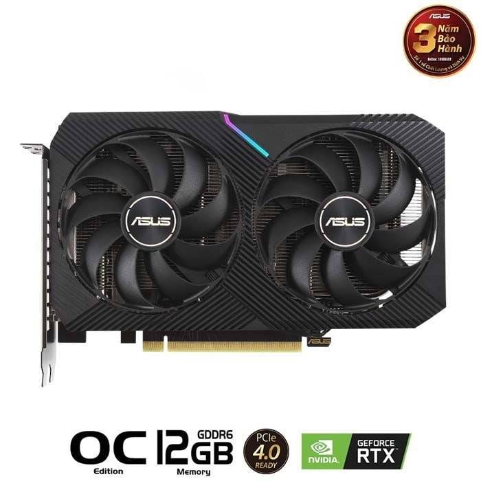 Card màn hình ASUS Dual RTX 3060 12GB OC 2 Fan V2 (DUAL-RTX3060-O12G-V2) 2