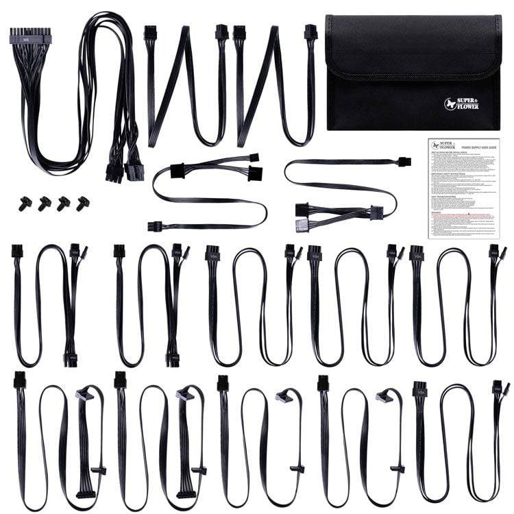 Nguồn máy tính Super Flower Leadex Platinum SE - Đen | 1000W, 80 Plus Platinum (SF-1000F14MP) 6