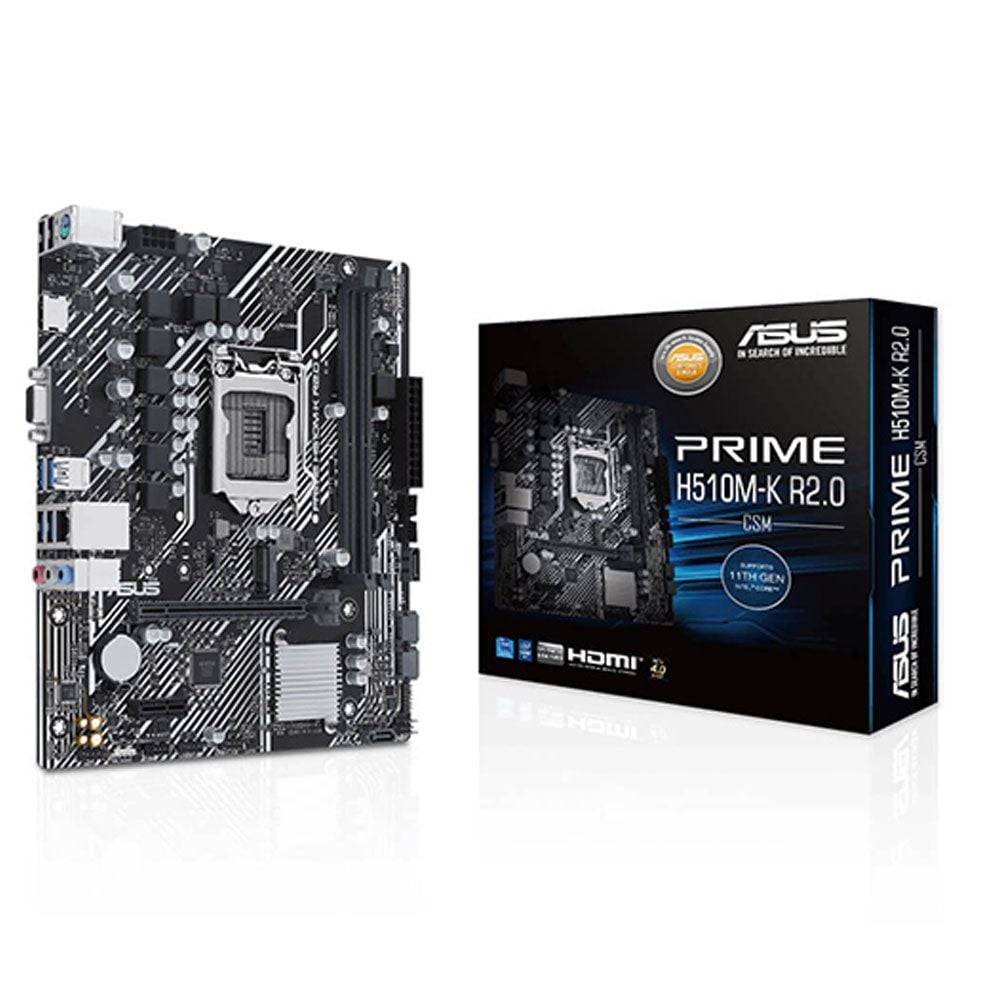 Mainboard Asus Prime H510M-K R2.0 | Socket 1200, M-ATX, 2 khe ram 3