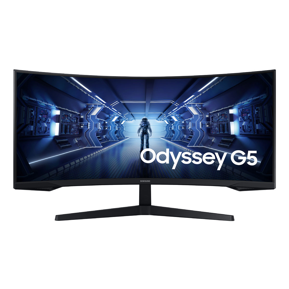 Màn Hình Samsung Odyssey G5 cong WQHD G55T LC34G55TWWEXXV | 34 inch, 2K, VA, 165Hz, 1ms, HDR10, Cong 1000R 2