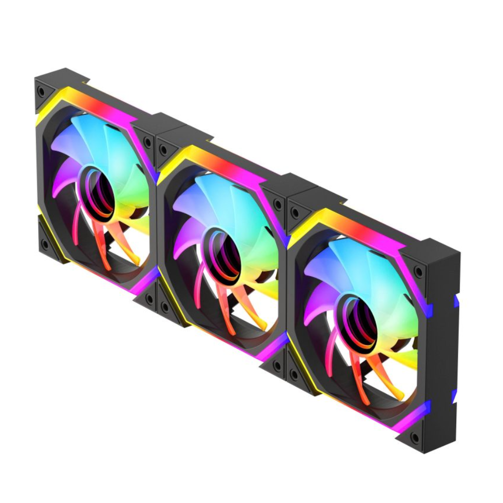 Fan Case Leopard Galaxy SE ARGB 12cm - Đen (Sync Main)