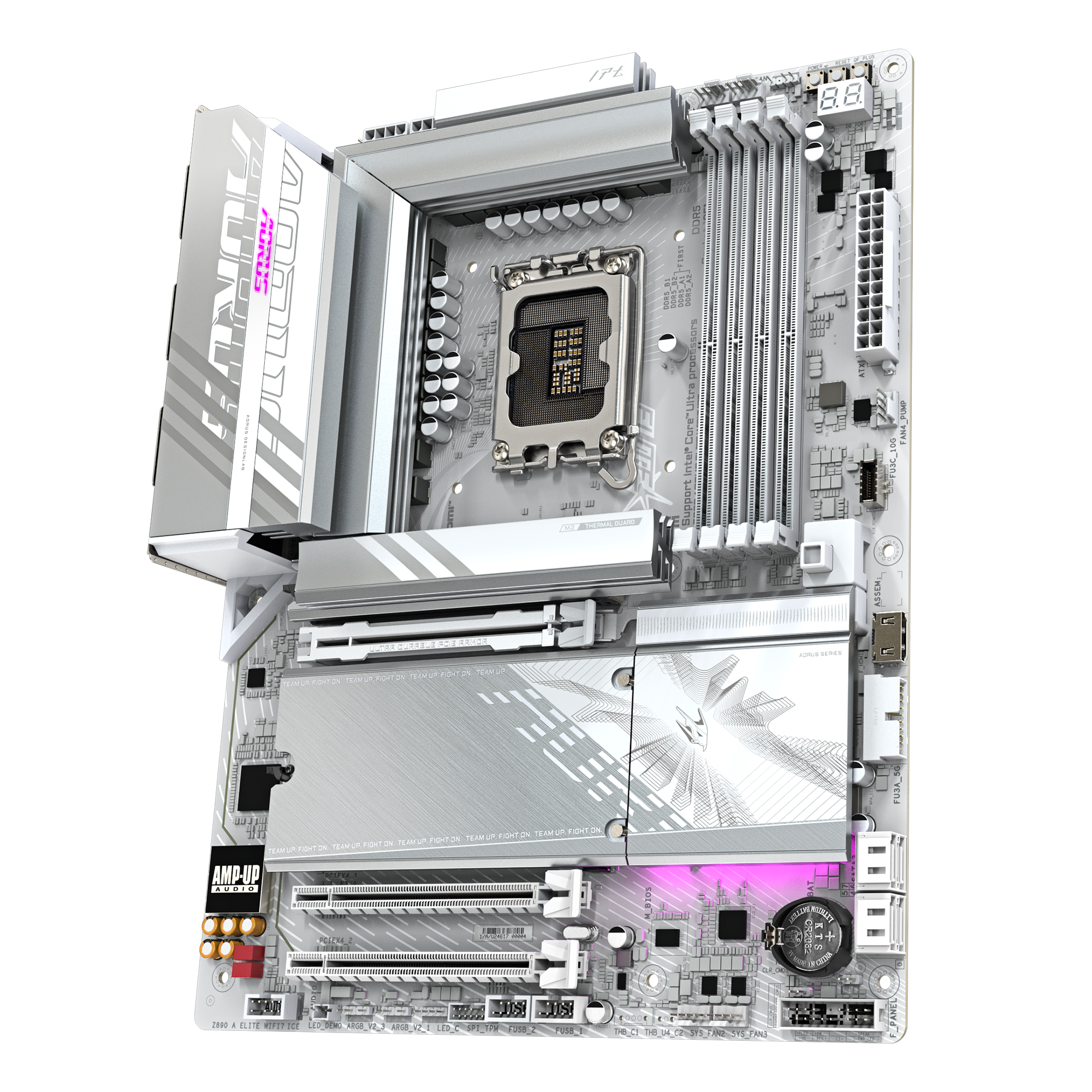 Mainboard Gigabyte Z890 AORUS ELITE WIFI7 ICE - White 2