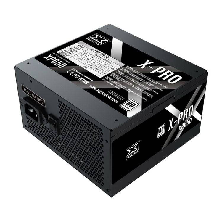 Nguồn máy tính Xigmatek X-Pro | 550W - 750W, 80 Plus White 9