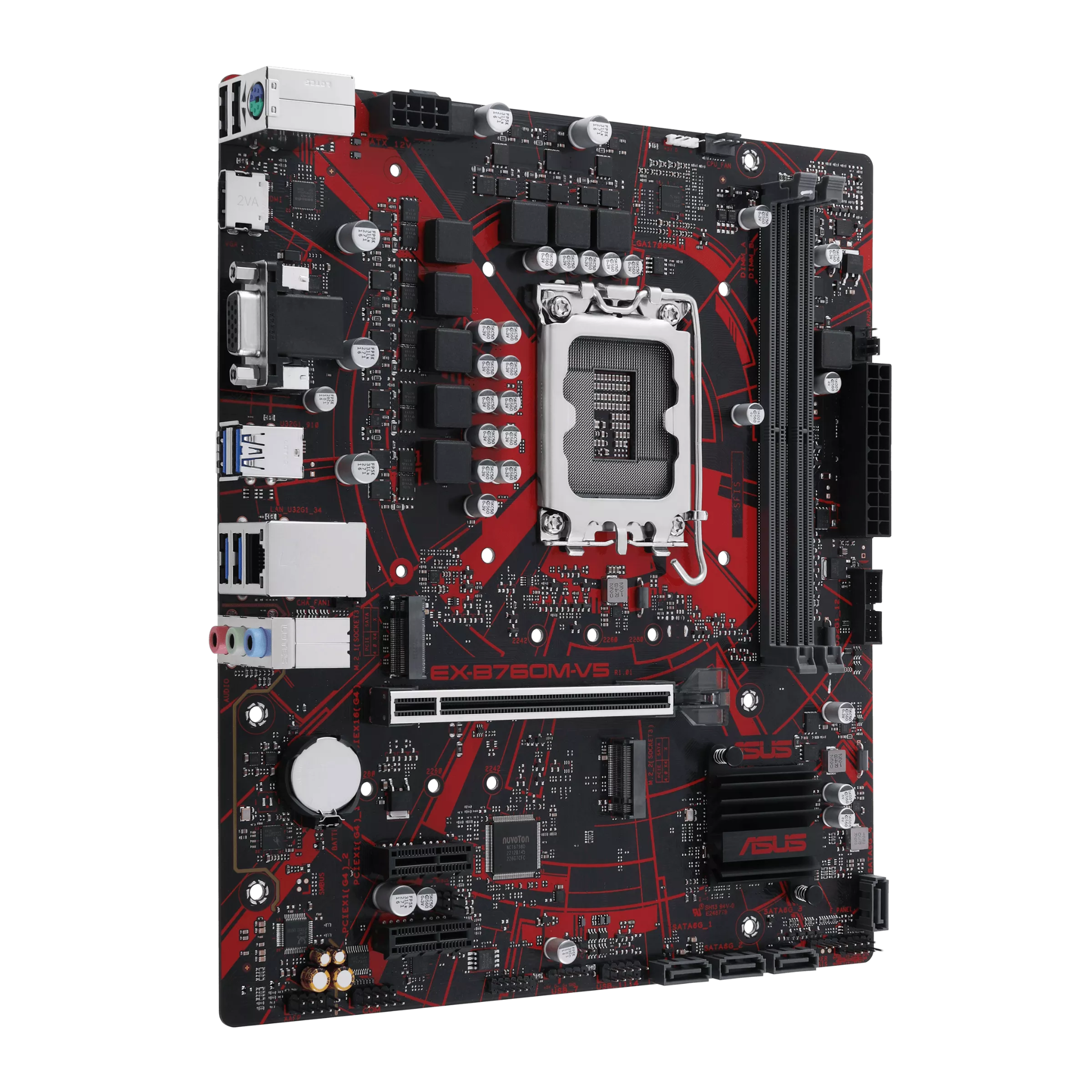 Mainboard ASUS EX-B760M-V5 | Intel B760, Socket 1700, mATX, 2 khe DDR5 2