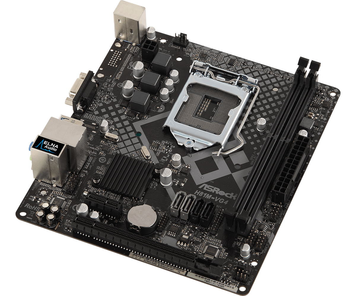 Mainboard ASRock H81M-VG4 R4.0 3