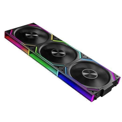 Fan Case Leopard V2RS ARGB - Black | Bộ 3 fan, gió ngược, ghép nối không dây 4