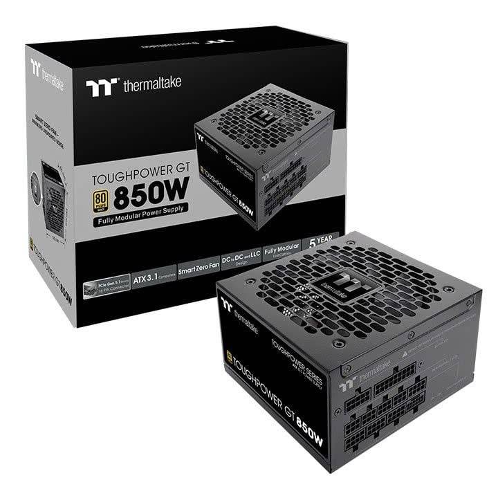 Nguồn Thermaltake Toughpower GT 850W Gold - Black | Full-Module, ATX3.1, PCIe 5.1 3