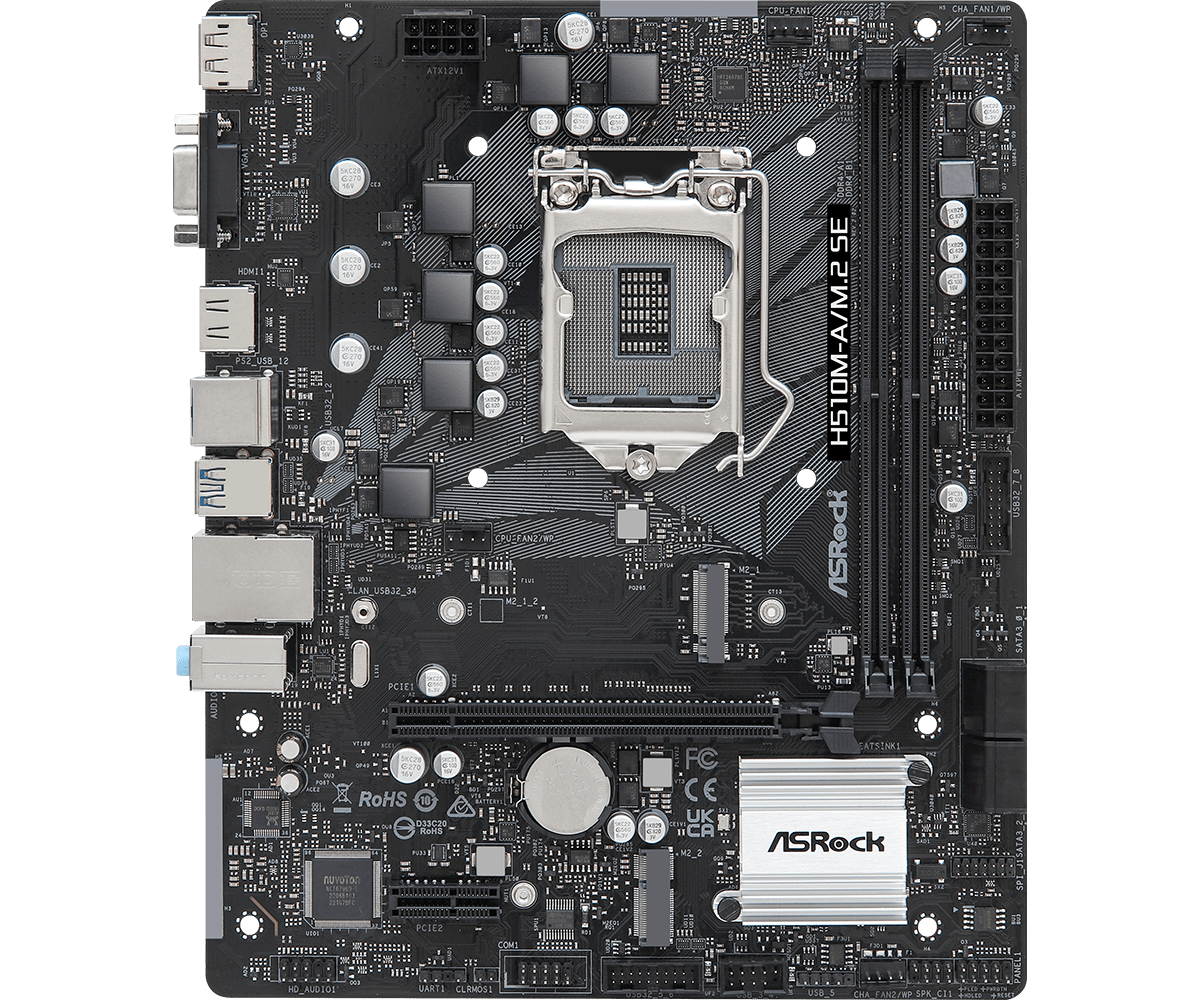 Mainboard ASRock H510M-A/M.2 SE 2