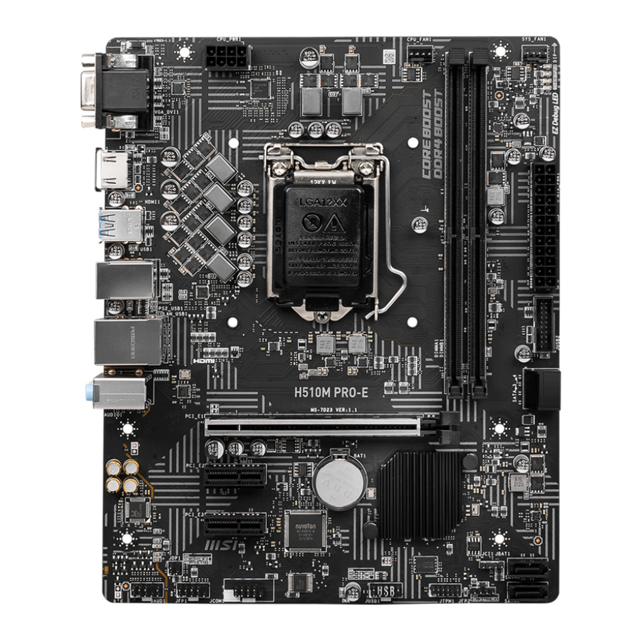 Mainboard MSI H510M Pro-E (QSD)