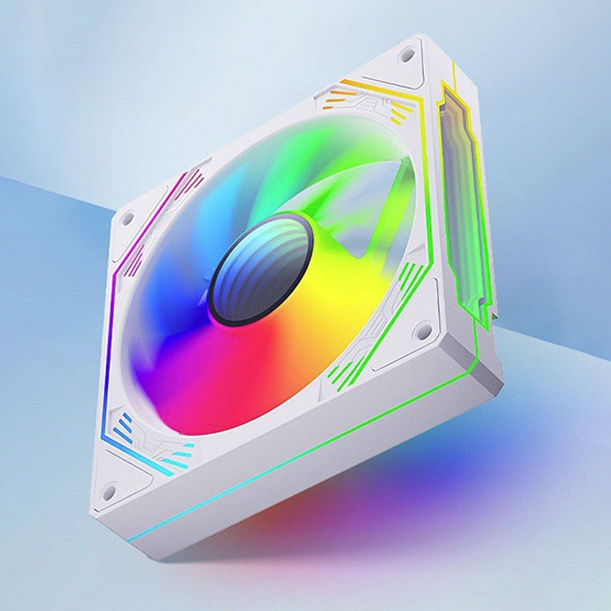 Fan Case Redmoon F3 - Trắng | Kit 5 Fan Led RGB 2