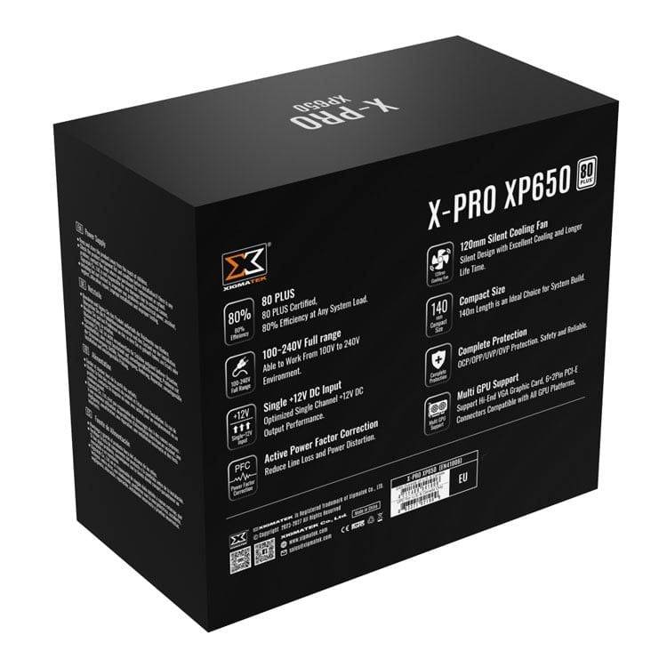 Nguồn máy tính Xigmatek X-Pro | 550W - 750W, 80 Plus White 10