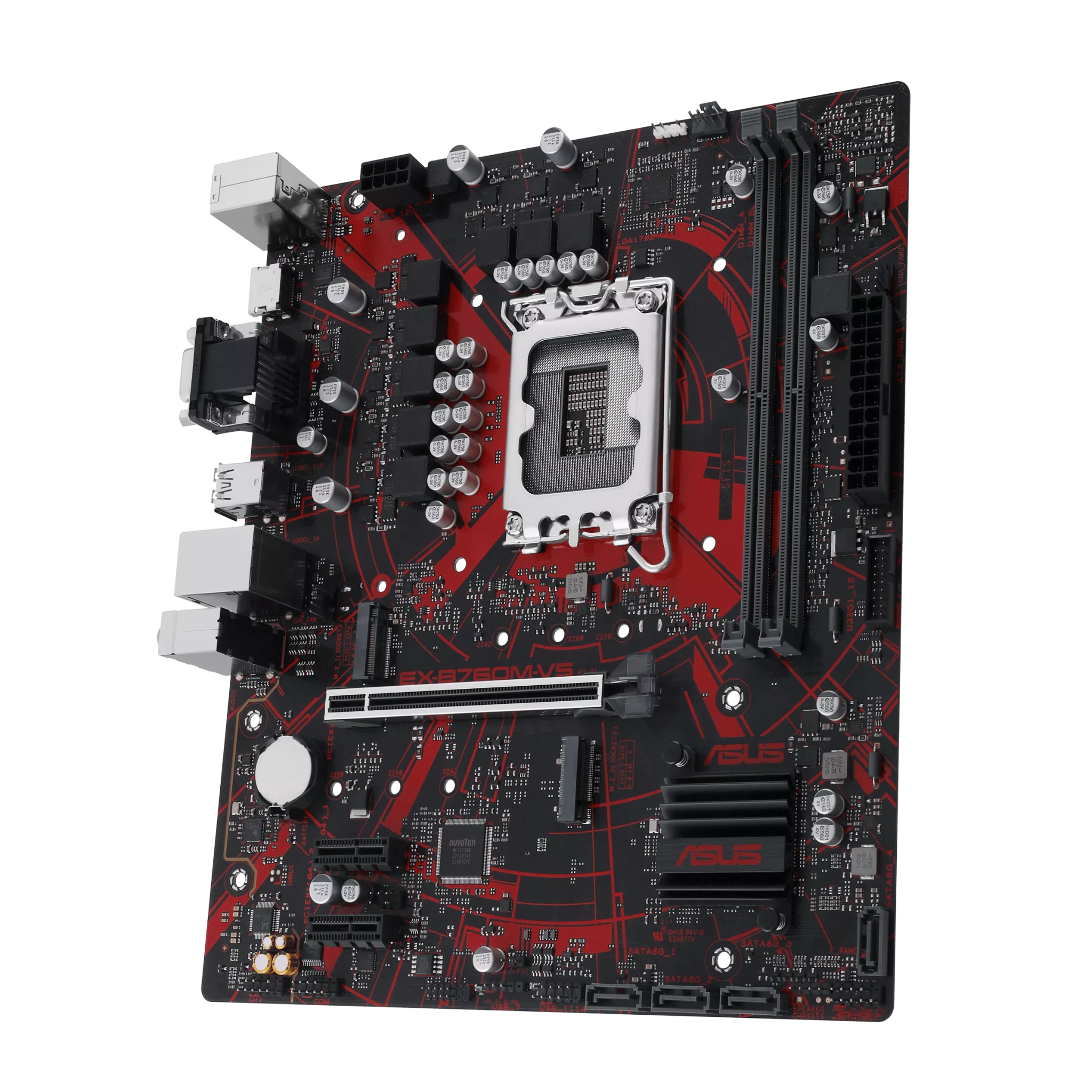 Mainboard ASUS EX-B760M-V5 | Intel B760, Socket 1700, mATX, 2 khe DDR5 5