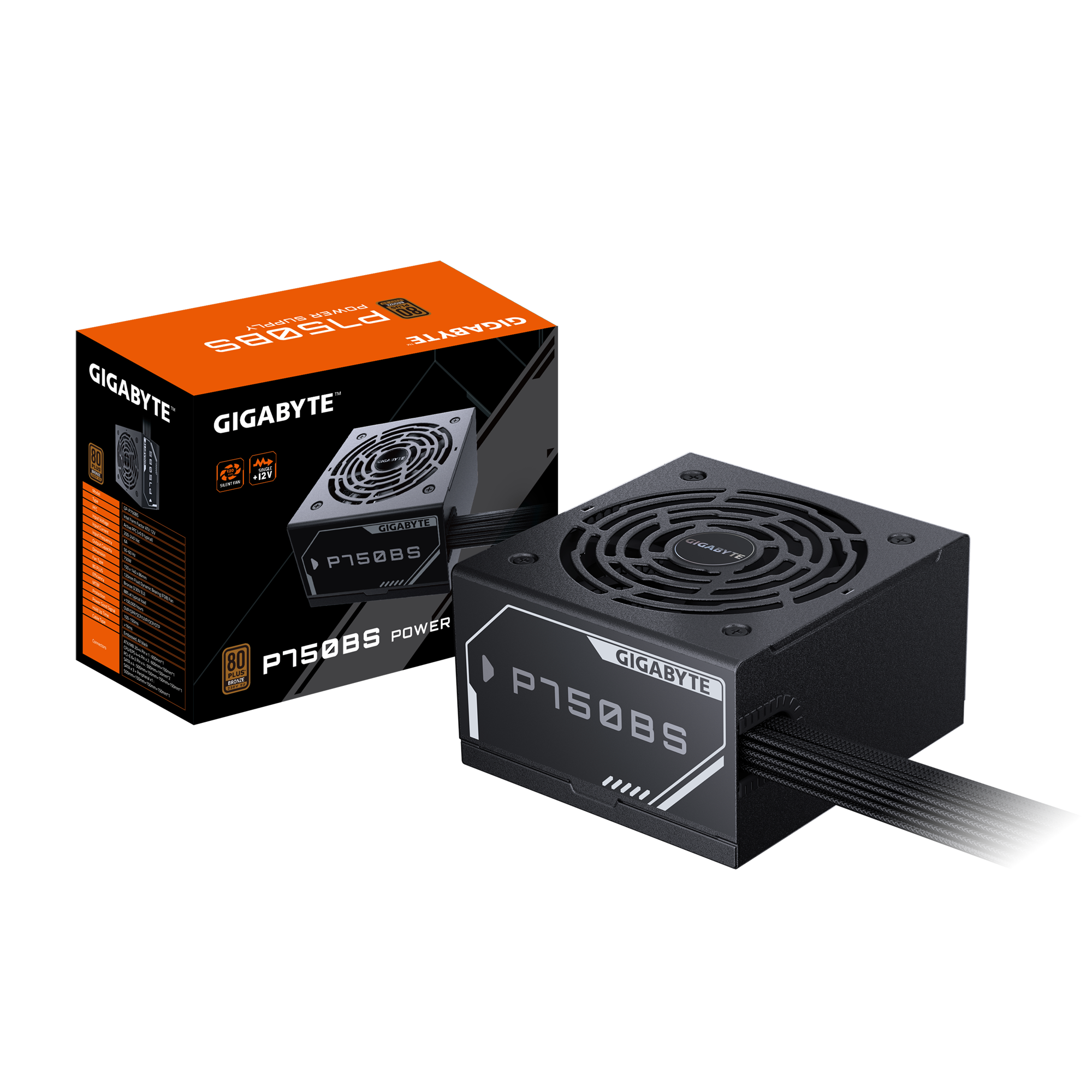 Nguồn Gigabyte P750BS 750W - Đen | 80 Plus Bronze (GP-P750BS) 6